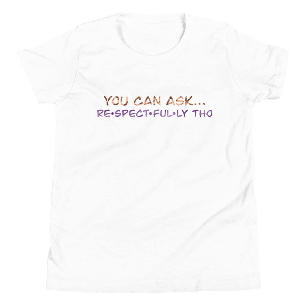Youth You Can Ask Vitiligo Tone Awareness Tee