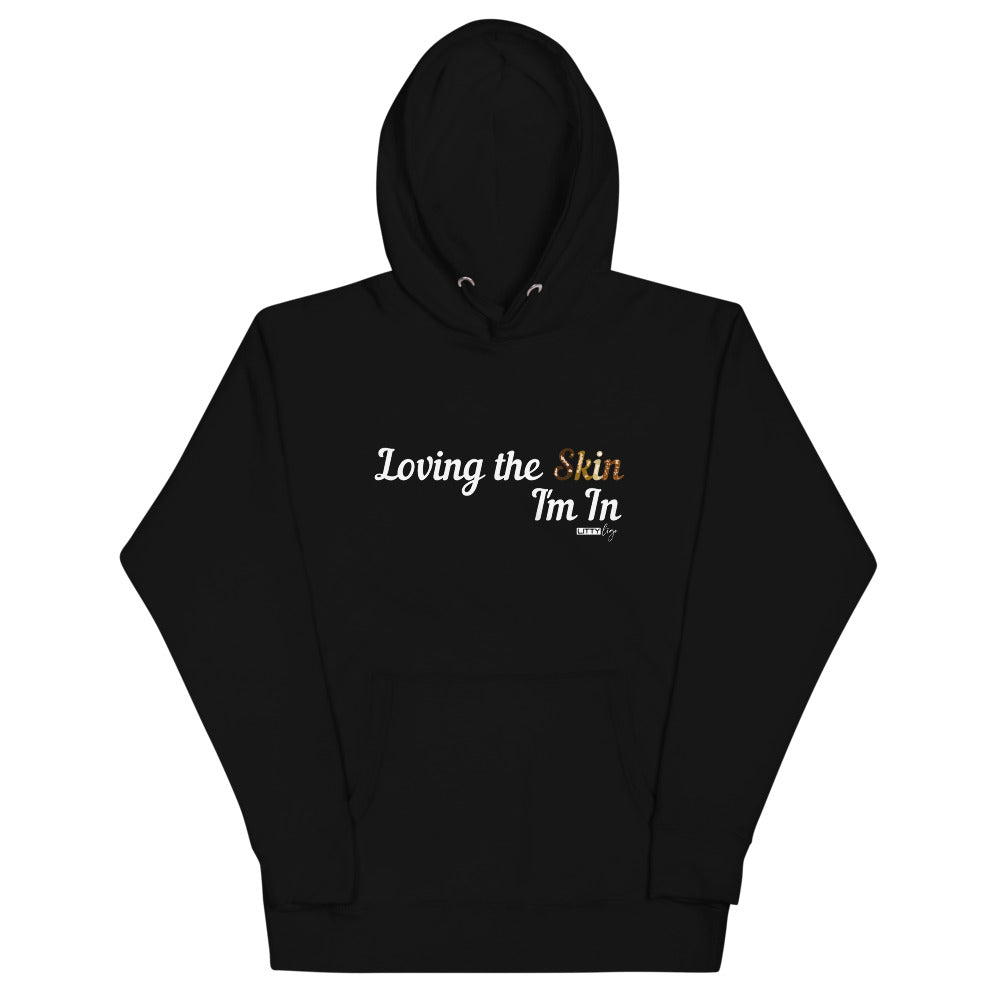 Loving Vitiligo Awareness Hoodie (Black)