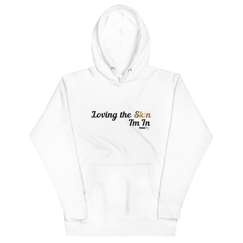 Loving Vitiligo Awareness Hoodie (White)