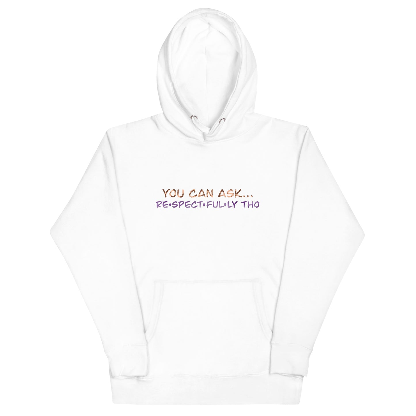 You Can Ask Vitiligo Tone Awareness Hoodie