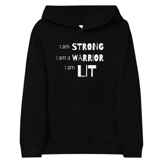 I am Vitiligo Awareness Kids Hoodie