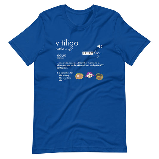 Vitiligo Definition Tee Colors