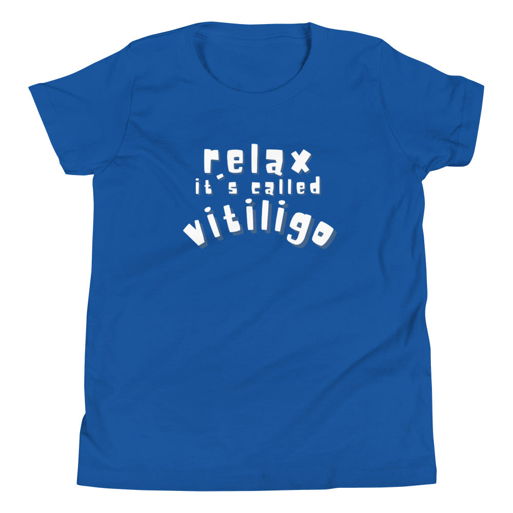 Relax Vitiligo Awareness Kids Tee